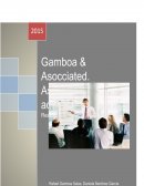 Resumen ejecutivo de GAMBOA & ASSOCIATED