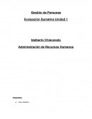 Administración de Recursos Humanos Evaluación Sumativa Unidad 1