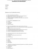 EVALUACIÓN 2 “ESTRATEGIAS METODOLÓGICAS PARA EL DESARROLLO DE COMUNIDADES”