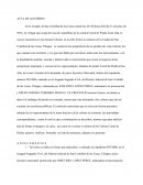 Acta de acuerdo: Problemas de propiedad y juicio mercantil en la colonia Corral de Piedra