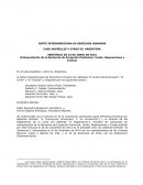 CASO ARGÜELLES Y OTROS VS. ARGENTINA