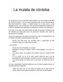 La mulata de Cordoba