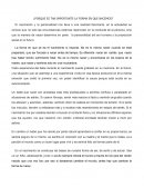 Importancia de un buen nacimiento