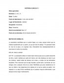 Informe de historia clinica
