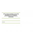 OFERTA TÉCNICA ECONÓMICA EVALUACIÓN PRELIMINAR DE LAS VENTANILLAS DEPARTAMENTALES DE ATENCIÓN AL CONSUMIDOR