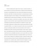 Ensayo ¿Qué es un líder?