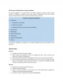 Técnicas para redactar ensayos académicos