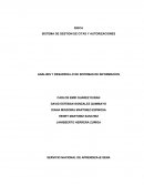 ANALISIS Y DESARROLLO DE SISTEMAS DE INFORMACION