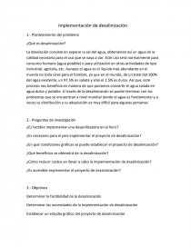 Implementacion de desalinizacion. Página 1