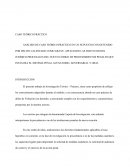 CASO TEORICO PRACTICO DE DERECHO PROCESAL