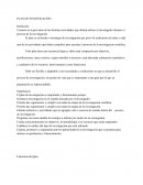 PLAN DE INVESTIGACION. Importancia