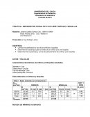 PRACTICA I. MEDIDORES DE CAUDAL EN FLUJO LIBRE: ORIFICIOS Y BOQUILLAS