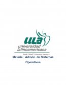Administración de Sistemas Operativos