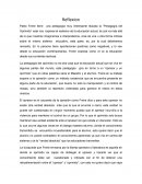 Pedagogia del oprimido