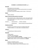 ECONOMIA Y LA NECESIDAD DE ELEGIR