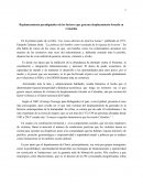 Replanteamiento paradigmático de los factores que generan desplazamiento forzado en Colombia.