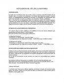 Acto escolar: Día de la Bandera