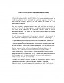 LA EUTANACIA, PUEDE CONSIDERARSE SUICIDIO