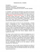 Tendencias mundiales de turismo