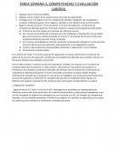 Competencia y Evaluación Laboral