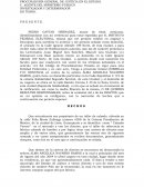 PROCURADURÍA GENERAL DE JUSTICIA EN EL ESTADO.