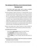 PLAN ESTRATEGICO DE ARKETING