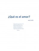 Que es el amor. El banquete , Platón