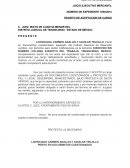 Aceptacion de cargo de perito