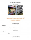 Archivo central