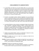 Conclusiones de "El Mundo de Sofia"
