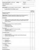 Cronograma de actividades