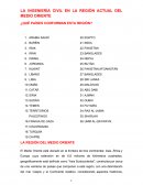 LA INGENIERÍA CIVIL EN LA REGIÓN ACTUAL DEL MEDIO ORIENTE