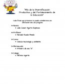 El espectacular Año de la Diversificación Productiva y del Fortalecimiento de la Educación