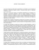 Energia y medio ambiente