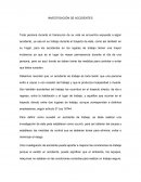 Investigación de accidentes