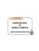 PLANIFICACIÓN CURRICULAR ANUAL ¡BASTA DE CONTAMINACIÓN! Mejoremos hábitos y costumbres de limpieza