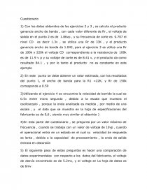 PARAMETROS DATASHEETS. Página 1
