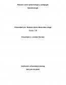 La epistemología: es la rama de la filosofía que estudia el conocimiento científico, el origen y la validez del conocimiento