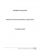 Informe de Evaluacion