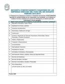 ENCUESTA COMPORTAMIENTO FINANCIERO DE LAS EMPRESAS DERIVADO DEL PAGO DEL ISR DURANTE PERÍODO 2012-2014