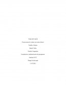 Control 8 presupuesto