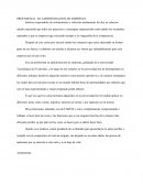 Carta de presentacion a una empresa