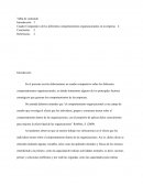 Como es el Comportamiento organizacional en el mundo