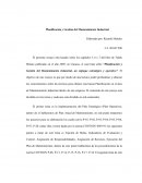 Planificación y Gestión del Mantenimiento Industrial