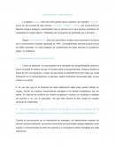 Las Axiomas de la comunicación