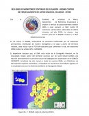 RED GNSS DE MONITOREO CONTINUO DEL ECUADOR - REGME CENTRO DE PROCESAMIENTO DE DATOS GNSS DEL ECUADOR - CEPGE