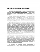 LA EMPRESA EN LA SOCIEDAD