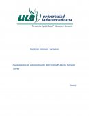 Los Fundamentos de Administración MGT-330-347-Martha Naranjo Torres