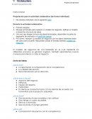 Modelo de negocios para una ferretería: Actividad colaborativa