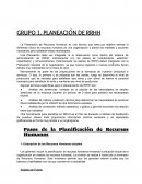 GRUPO 1. PLANEACIÓN DE RRHH